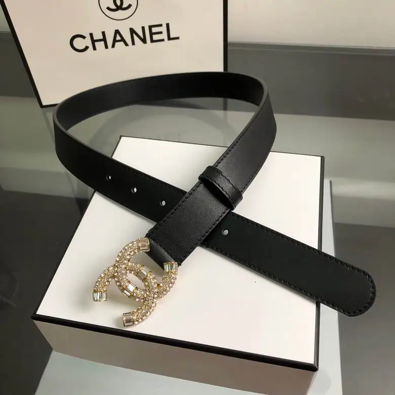 Chanel Belt 30mmX95-110cm 7D66